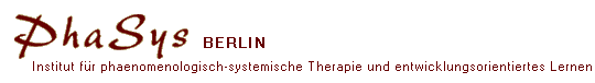 Institut für phaenomenologisch-systemische Therapie und entwicklungsorientiertes Lernen